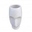 Vase Ansikt hvit 20 cm thumbnail