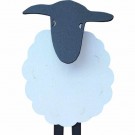 Serviettholder hvit 16 cm thumbnail