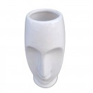 Vase ansikt hvit, 20 cm thumbnail