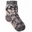 Ullsokker str. 34–36 hundemotiv, grå thumbnail