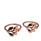 Serviettringer 2 pk rosegull, ø 4 cm thumbnail