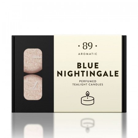 Telys med duft Blue Nightingale, 12 stk