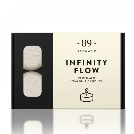 Telys med duft Infinity Flow, 12 stk