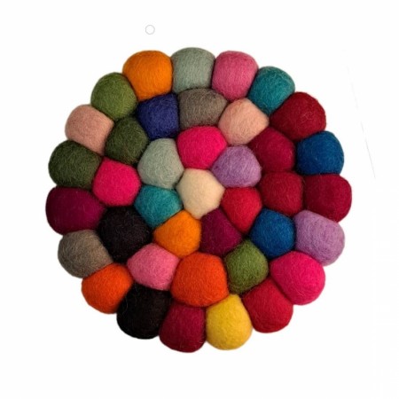Gryteunderlag Ull Multi ø18 cm.