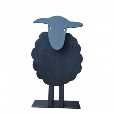 Serviettholder svart 16 cm