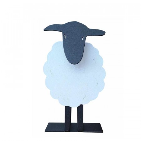 Serviettholder hvit 16 cm